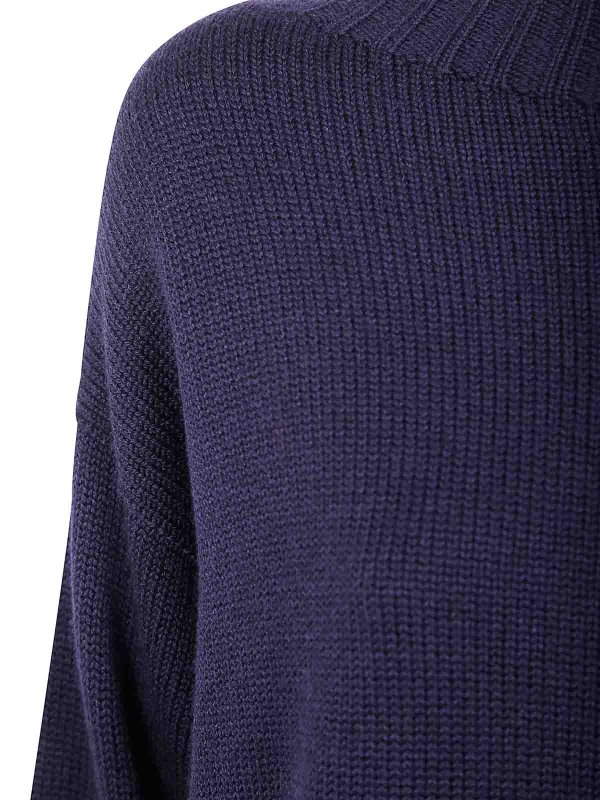 The Best Shops DRUMOHR: Pull col rond - Pull Col Rond - Bleu