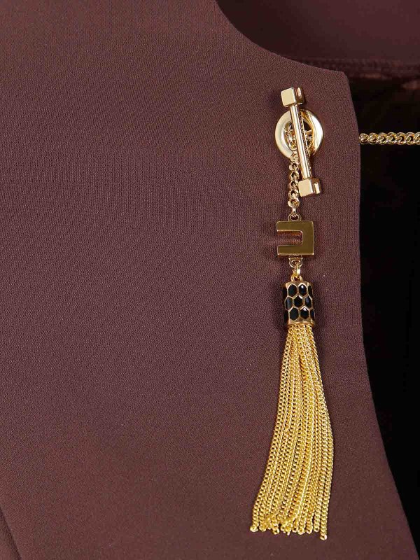 The Best Shops ELISABETTA FRANCHI: マキシドレス - マキシドレス - ブラウン