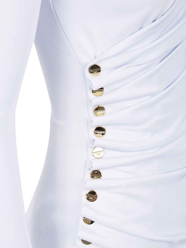 The Best Shops ELISABETTA FRANCHI: ニーレングスドレス - 膝丈ドレス - グレー