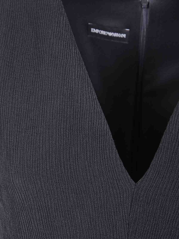 The Best Shops EMPORIO ARMANI: マキシドレス - マキシドレス - 黒
