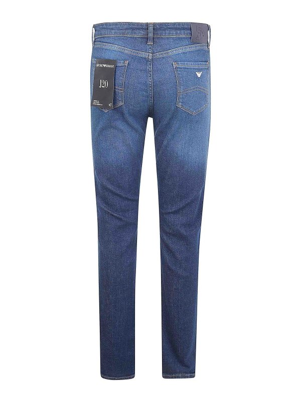EMPORIO ARMANI: ストレートジーンズ online - ストレートジーンズ - ブルー