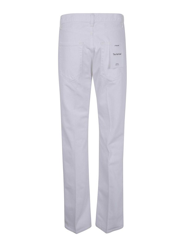 Frame: Jeans à jambe droite online - Jean Droit - Blanc