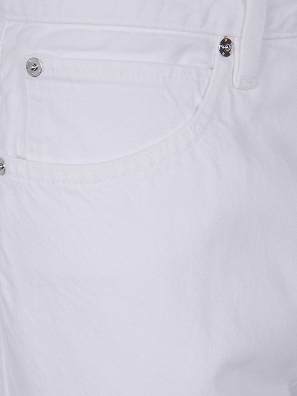 The Best Shops Frame: Jeans à jambe droite - Jean Droit - Blanc