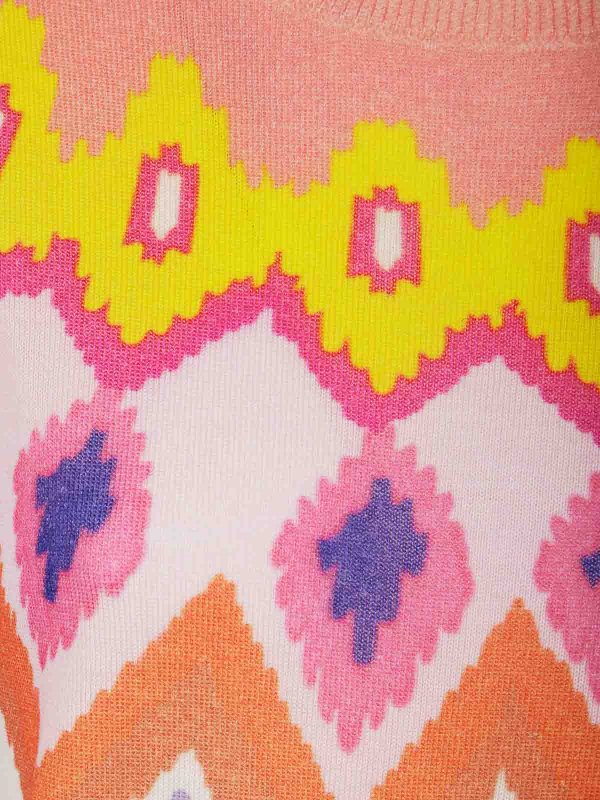 The Best Shops IN BED WITH YOU: クルーネック - クルーネック - マルチカラー