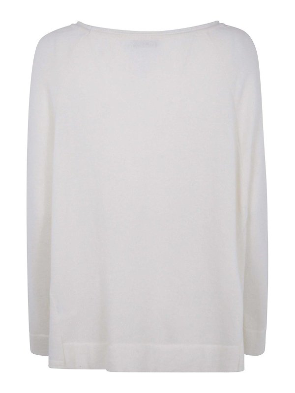 KNITKNIT: クルーネック online - クルーネック - 白