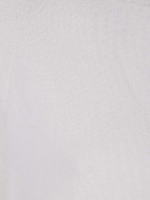The Best Shops KNITKNIT: クルーネック - クルーネック - 白