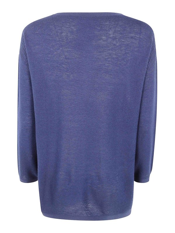 KNITKNIT: Pull col rond online - Pull Col Rond - Bleu