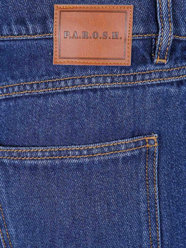 The Best Shops P.A.R.O.S.H.: Jeans Rectos - Vaqueros Rectos - Azul