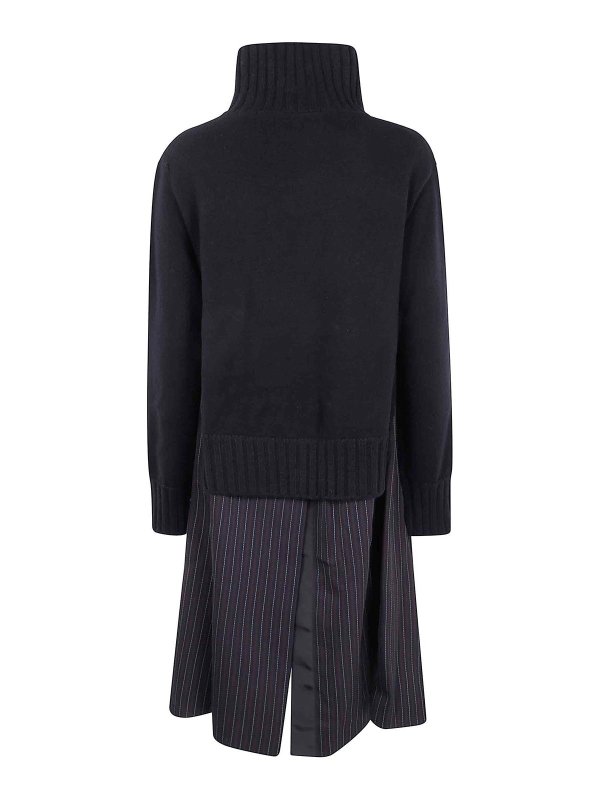 Sacai: ショートドレス online - ショートドレス - 黒