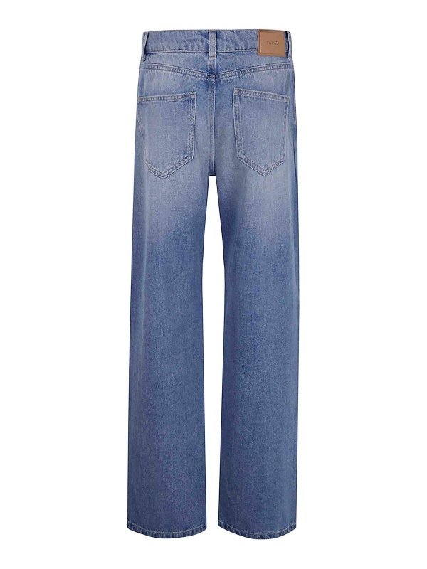 TWINSET: jeans dritti, a sigaretta online - Denim normale