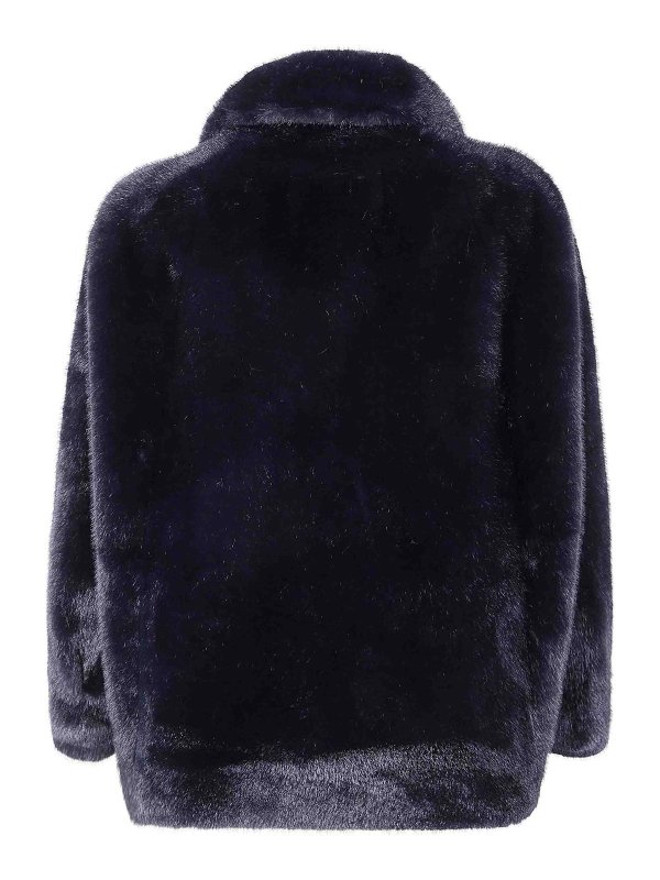 VALENTINI 1972: Pelz und Shearling online - Pelz - Blau