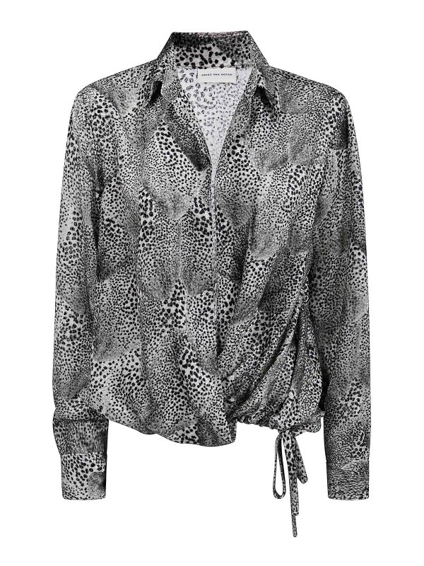 DRIES VAN NOTEN: Hemden - Hemd - Schwarz