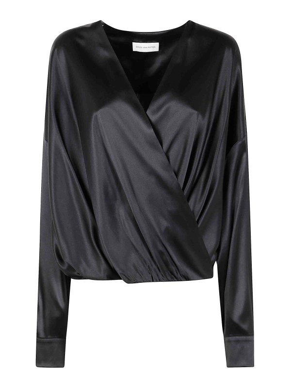 DRIES VAN NOTEN: Hemden - Hemd - Schwarz
