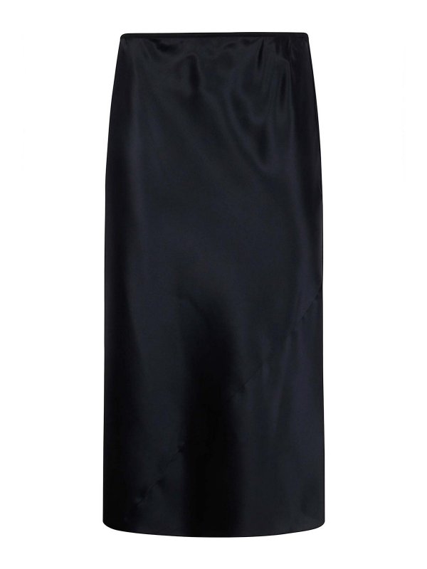DRIES VAN NOTEN: Faldas largas - Falda Larga - Negro