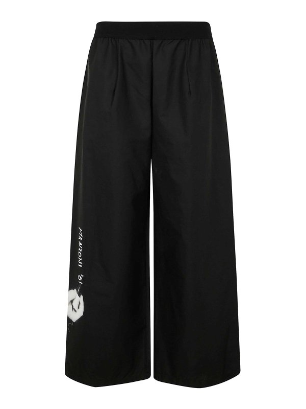 MARIA CALDERARA: pantaloni casual - Pantaloni