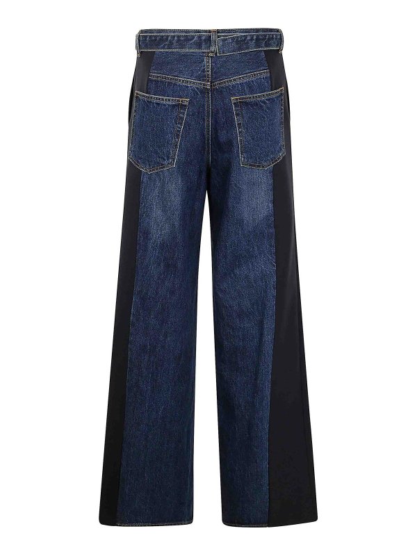 Sacai: カジュアルトラウザー online - カジュアルパンツ - ブルー