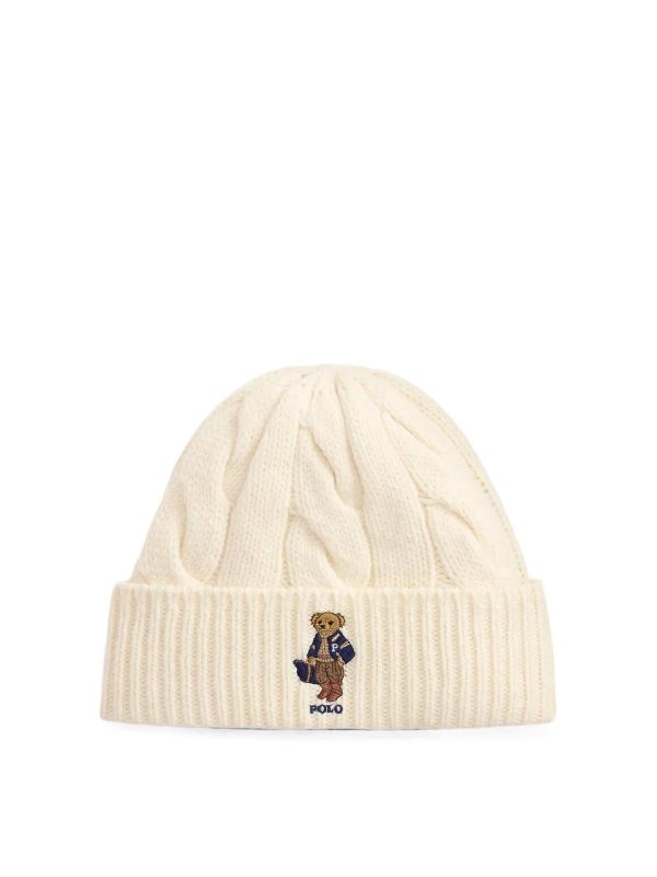 POLO RALPH LAUREN: Gorros - Gorro - Blanco