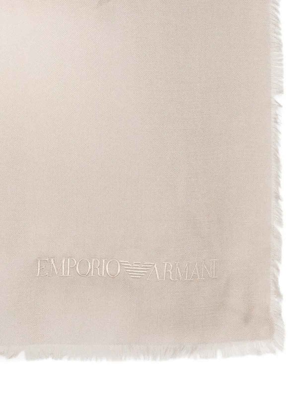 EMPORIO ARMANI: スカーフ online - スカーフ - ブラウン