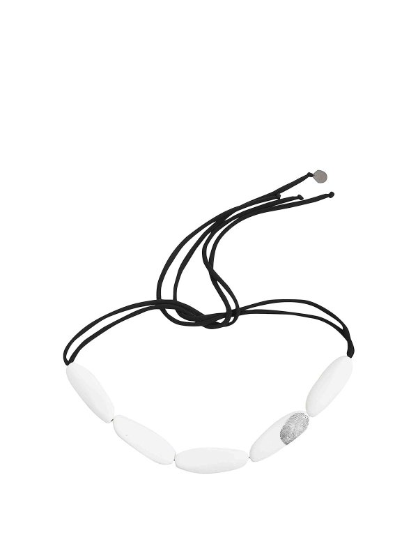 MARIA CALDERARA: Collar online - Collar - Blanco