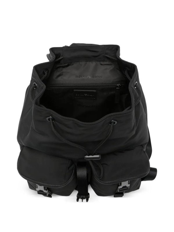 バックパック - 黒 shop online: EMPORIO ARMANI