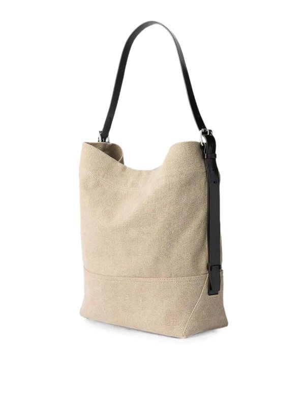 LEMAIRE: Handtaschen - Shopper - Nude