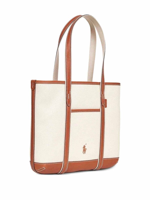 POLO RALPH LAUREN: トートバッグ online - トートバッグ - ヌードカラー