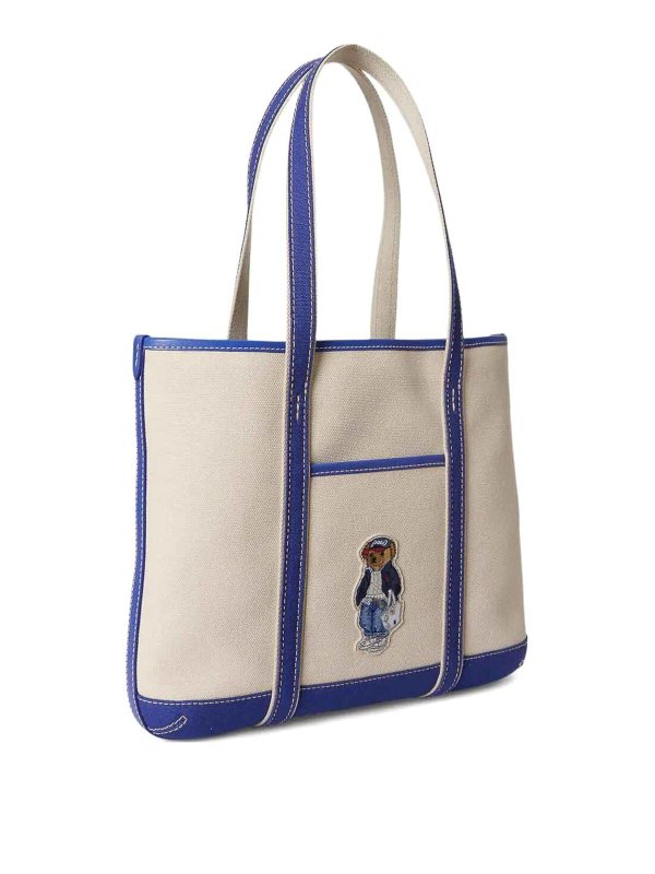 POLO RALPH LAUREN: トートバッグ - トートバッグ - 白