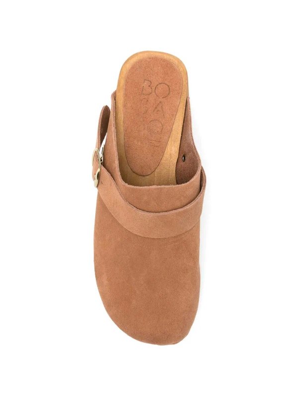 BOSABO: Zapatos chinelas online - Chinelas - Marrón