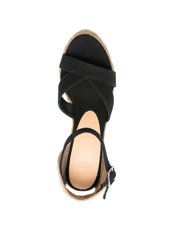 サンダル - 黒 shop online: CASTANER