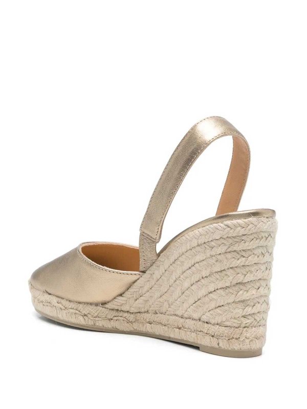 Espadrilles - Metallic shop online: CASTANER