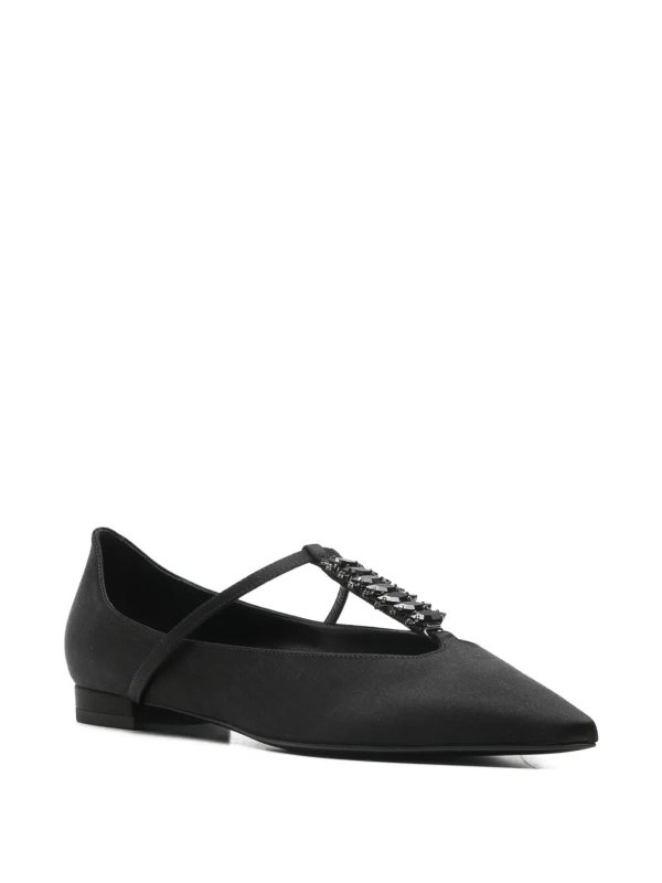 The Best Shops EMPORIO ARMANI: フラットシューズ - フラットシューズ - 黒