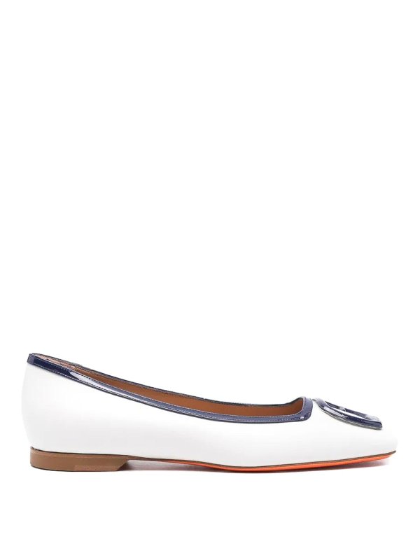 SANTONI: Ballerinas - Ballerinas - Weiß