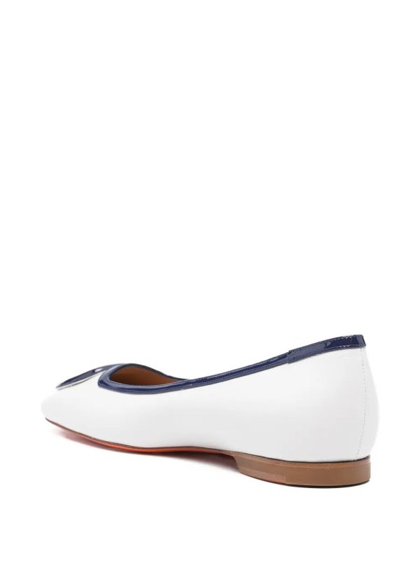 The Best Shops SANTONI: Ballerinas - Ballerinas - Weiß