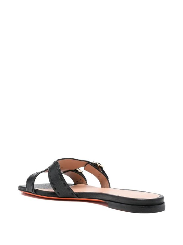 SANTONI: flat shoes online - Didi Slippers Flat