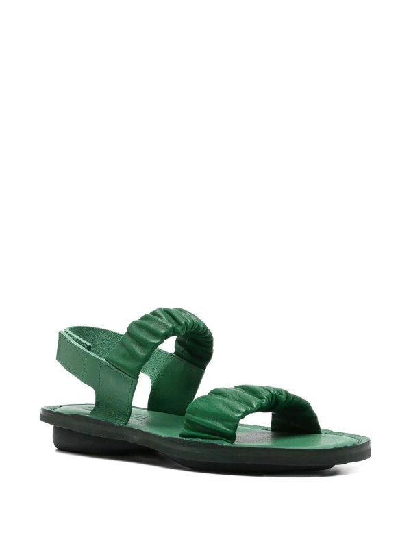 フラットシューズ - 緑 shop online: TRIPPEN