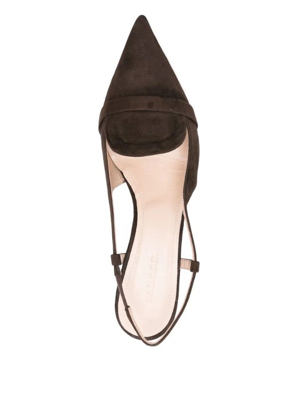 The Best Shops P.A.R.O.S.H.: sandals - Suedde Slingback