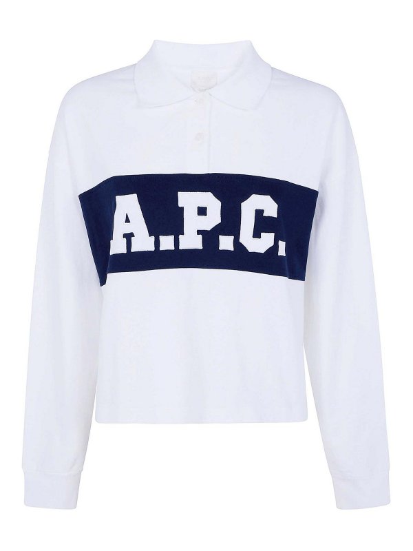 A.P.C.: Polos  - Polo - Blanc