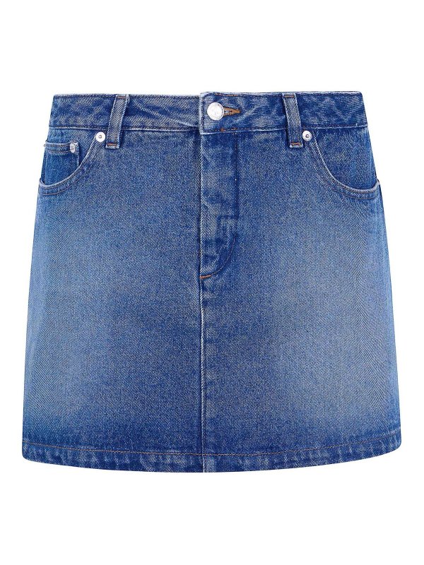 A.P.C.: mini skirts - darcy mini jupe