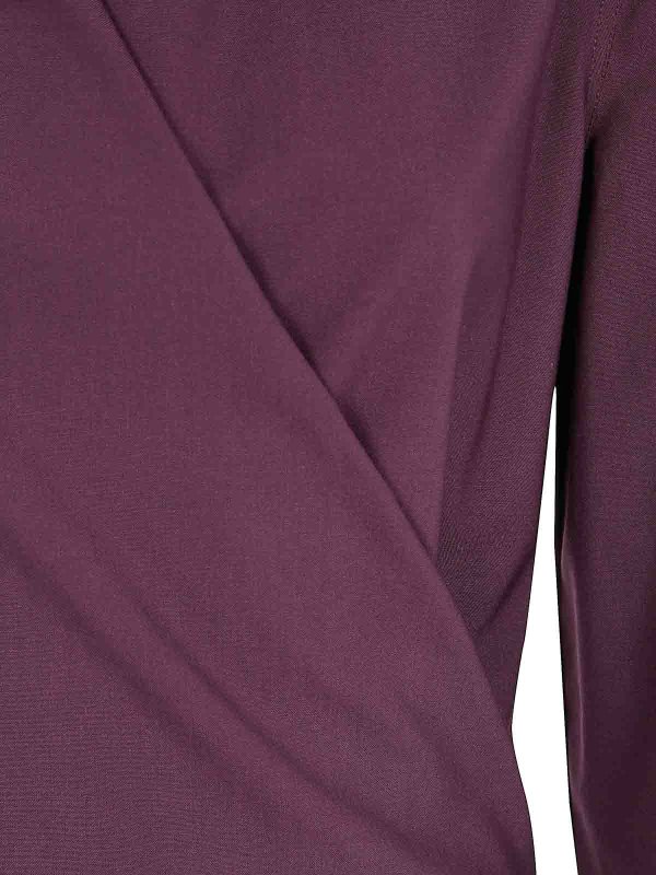 The Best Shops ALBERTA FERRETTI: ニーレングスドレス - 膝丈ドレス - 赤