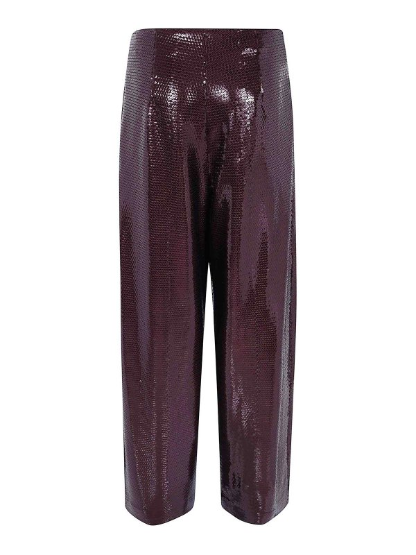ALBERTA FERRETTI: カジュアルトラウザー online - カジュアルパンツ - ブラウン