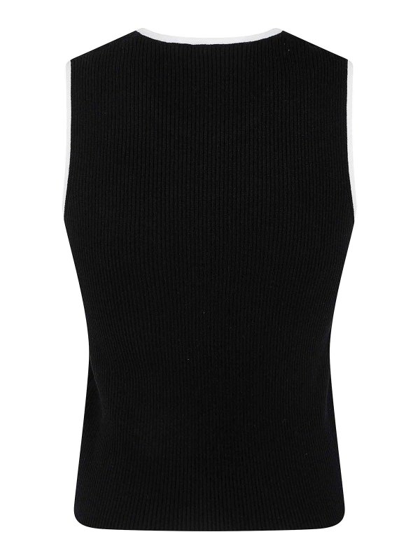 AMIRI: Tops y camisetas sin mangas online - Top - Negro