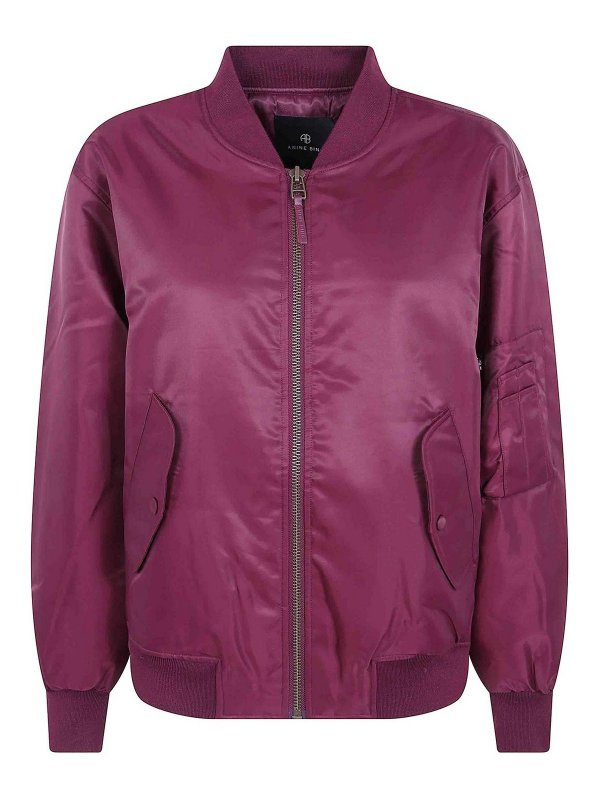 ANINE BING: Bomberjacken - Bomberjacke - Rot