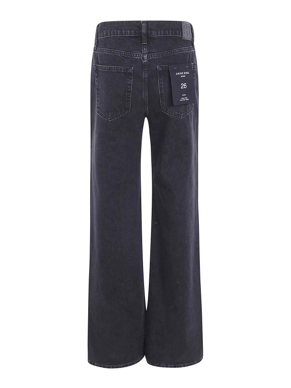 ANINE BING: Jeans Rectos online - Vaqueros Rectos - Negro