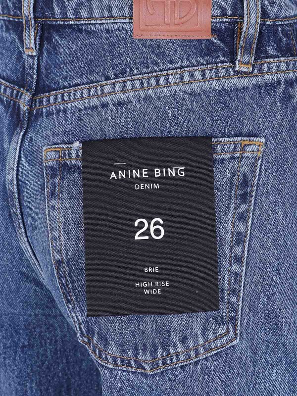 The Best Shops ANINE BING: Jeans Rectos - Vaqueros Rectos - Azul