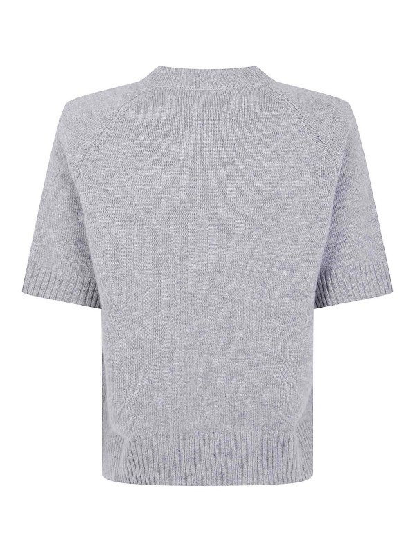ANINE BING: Strickpullover mit Rundhalsausschnitt online - Rundhalspullover - Grau