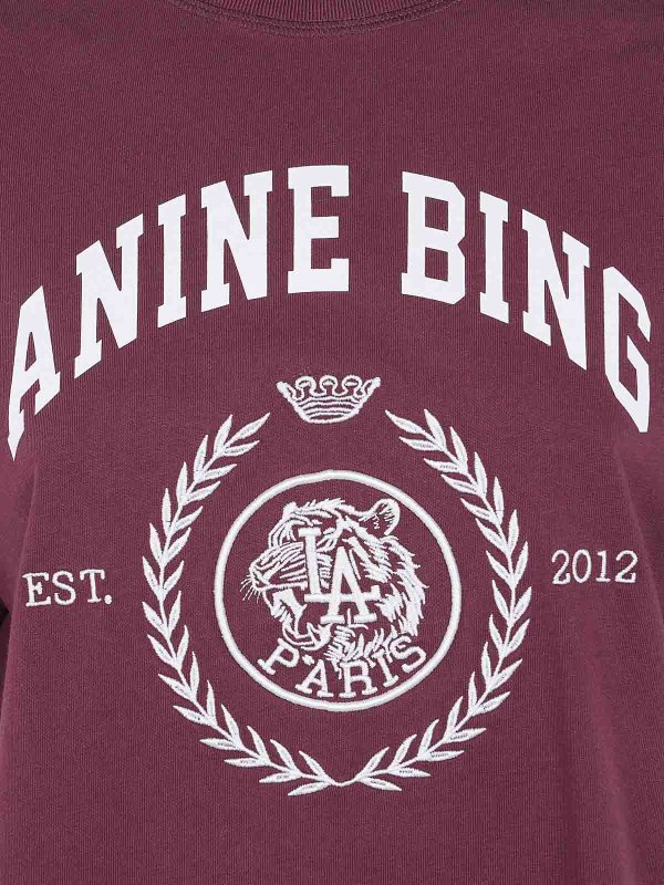 The Best Shops ANINE BING: t-shirts - jaylin tee collegiate