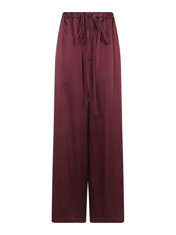 ANN DEMEULEMEESTER: Casual Hosen - Casual Hose - Rot