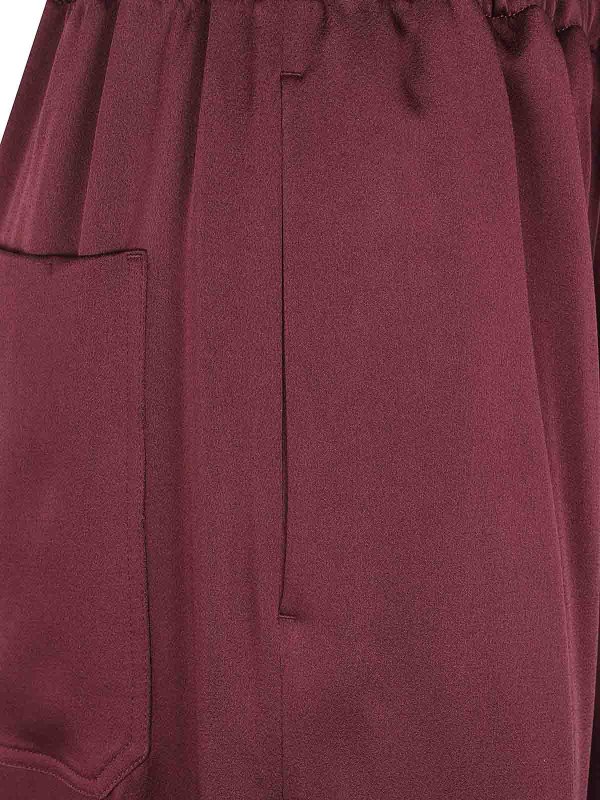 The Best Shops ANN DEMEULEMEESTER: Casual Hosen - Casual Hose - Rot
