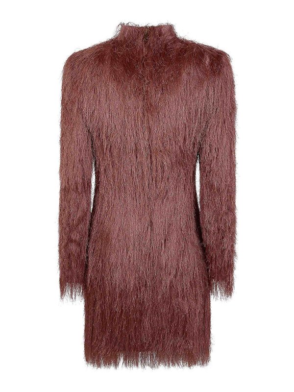Balmain: ショートドレス online - ショートドレス - ヌードカラー