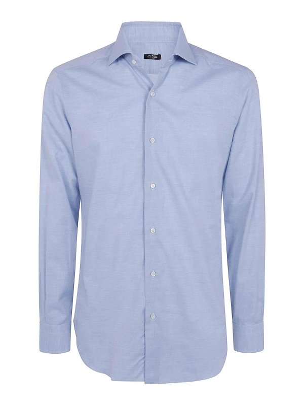 BARBA: Camisas - Camisa - Azul
